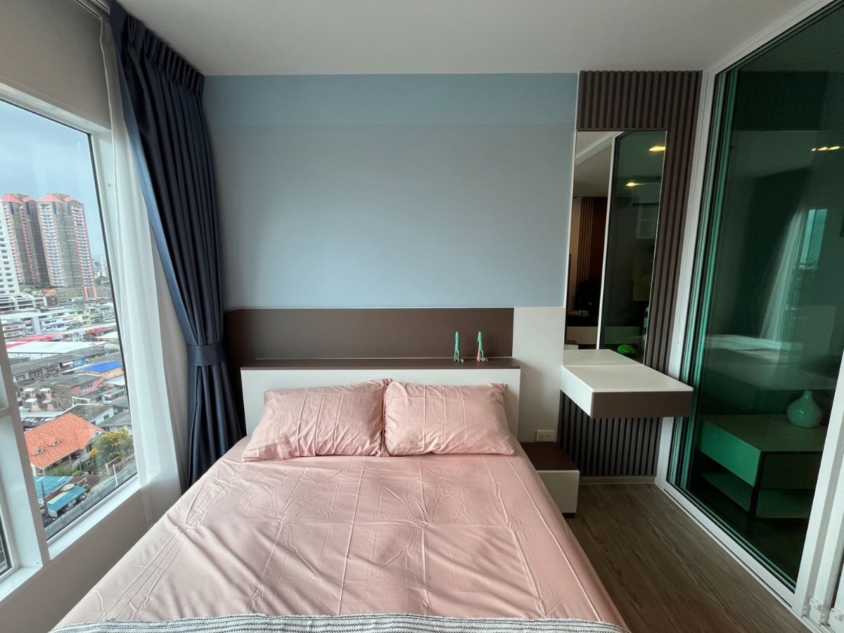 รูป 🍀ให้เช่าคอนโด Regent home bangna ห้องสวย ใหม่เอี่ยม 28 ตรม.  เฟอร์นิเจอร์ครบ เช่าเพียง 10000- - รูปที่ 6/7