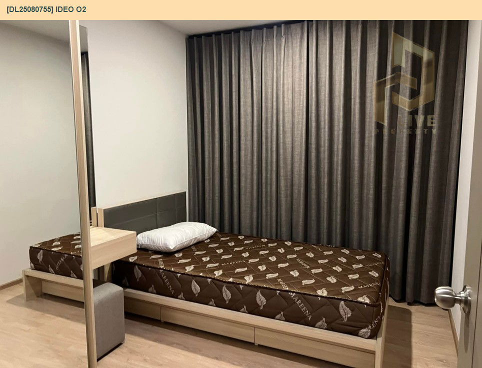 picture DL25080755 Condo for rent, IDEO O2 near BTS Bang Na, ready to move in, call urgently 0656133286 LineID @655ebbvc - 5/8