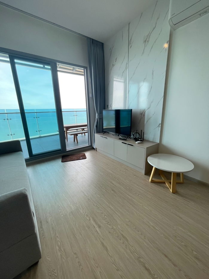 รูป For Rent – Symphony Condo Sriracha 2 Beds (S03-2107) High Floor | Private Sunset View | Large Balcony - รูปที่ 17/29
