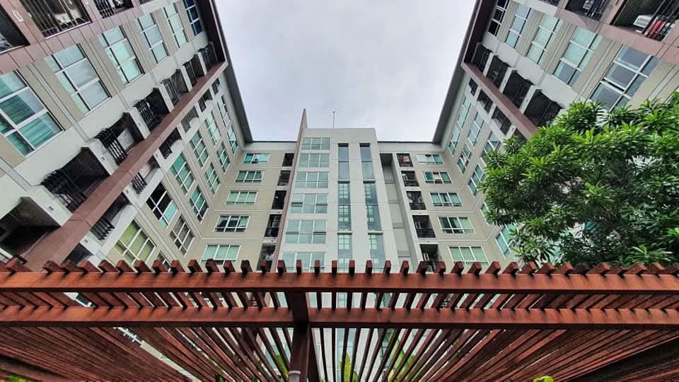 picture Condo for rent, The Pulse, Lat Phrao 44, size 33 sqm., rental price 7,000 baht. Interested, call 0894282491, Line ID: jeabmona - 14/15