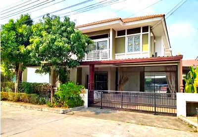 บ้านเดี่ยว ถนนหลวงแพ่ง : ขายบ้านเดี่ยว 2 ชั้น หมู่บ้าน เดอะ แพลนท์ อ่อนนุช-มอเตอร์เวย์ 50 ตารางวา