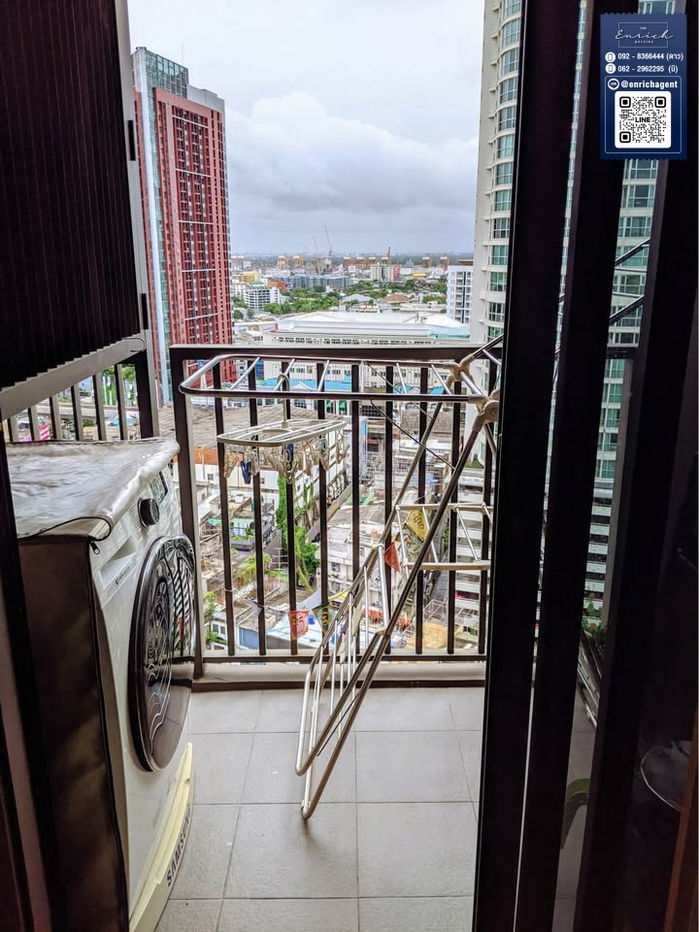 รูป 💙ให้เช่า The Line Sukhumvit 71 เครื่องใช้ไฟฟ้าครบ วิวเมือง BTS พระโขนง💙 โทร. 092-8366444 ดาว // Line id : @enrichagent - รูปที่ 9/10