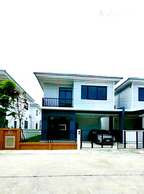 บ้านเดี่ยว ไทรน้อย นนทบุรี : 📌 ขายบ้านแฝด โครงการ ดิ เอสเซนส์ ชัยพฤกษ์-วงแหวน 2 ชั้น 3 ห้องนอน 3 ห้องน้ำ