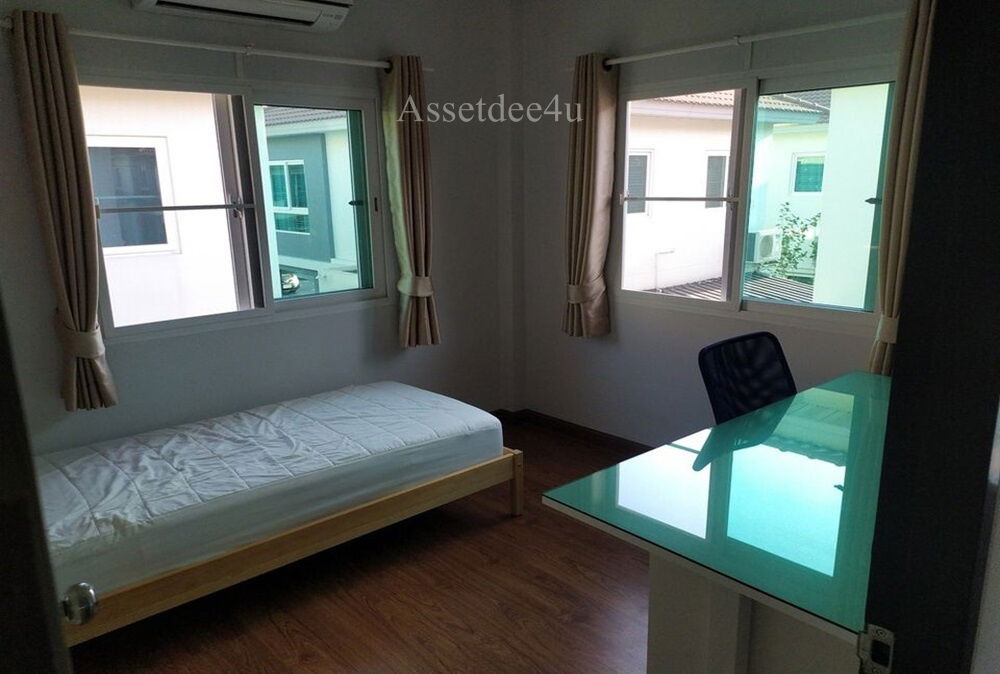 รูป AH217 บ้านเช่านนทบุรี ให้เช่าบ้านเดี่ยว เฟอร์นิเจอร์ครบ หมู่บ้านศุภาลัย วิลล์ วงแหวน ปิ่นเกล้าซอยวัดพระเงิน  - รูปที่ 8/12