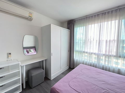 ให้เช่าดี คอนโด แคมปัส รีสอร์ท รังสิต ตึกD 30 ตร.ม.วิวสวน วิวสระ เฟอร์ครบ ใกล้ธรรมศาสตร์รังสิต (TR1151)