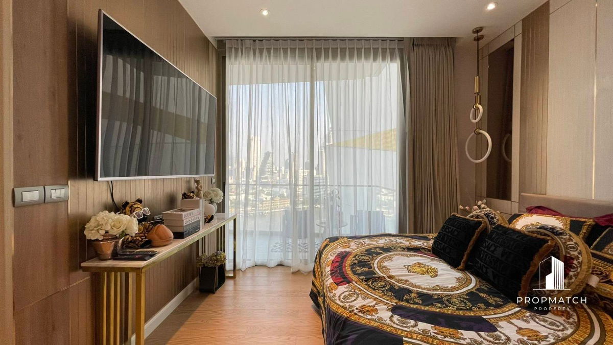 รูป ✨Flash Deal ✨ Magnolias waterfront residences ( 2Bed 2Bath 103 SQM.) แต่งครบพร้อมอยู่ !! เพียง 130,000 บาทต่อเดือน Tel.0981315848 @propmatch - รูปที่ 7/9