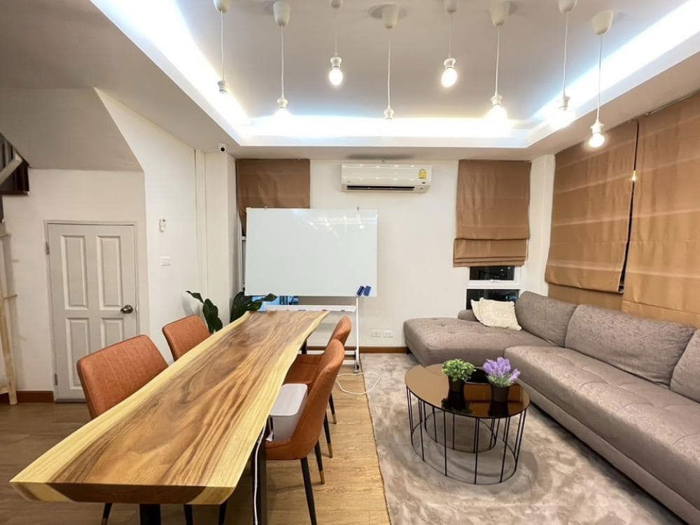 รูป 🟢For Rent🟢ทาวน์เฮ้าส์ 3 ชั้น ใกล้ MRT รัชดาภิเษก ห้องสวย เฟอร์ครบ 📱ADD LINE @nathong97 (ตอบ ⚡ 24 Hr) P1104 - รูปที่ 3/11