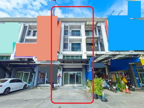 รพ.บางใหญ่ 1.2 กม. วัดคงคา MRT บางพลู 3.2 กม.ให้เช่าอาคารพาณิชย์ 3.5 ชั้น 18 ตร.วา. 228 ตร.ม. 3 น้ำ ตลาดน้ำบางคูเวียง 2.1 กม. 3 นอน