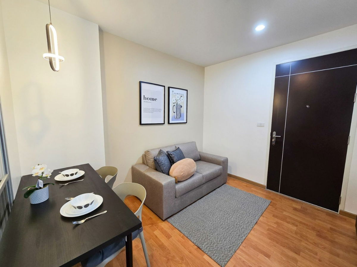 picture ✨ Beautifully decorated unit at The President Sathorn-Ratchapruek, Phase 1, 30 sq m, 1 bedroom, 29th floor, only 11,000 baht 🏡💖 - 7/11