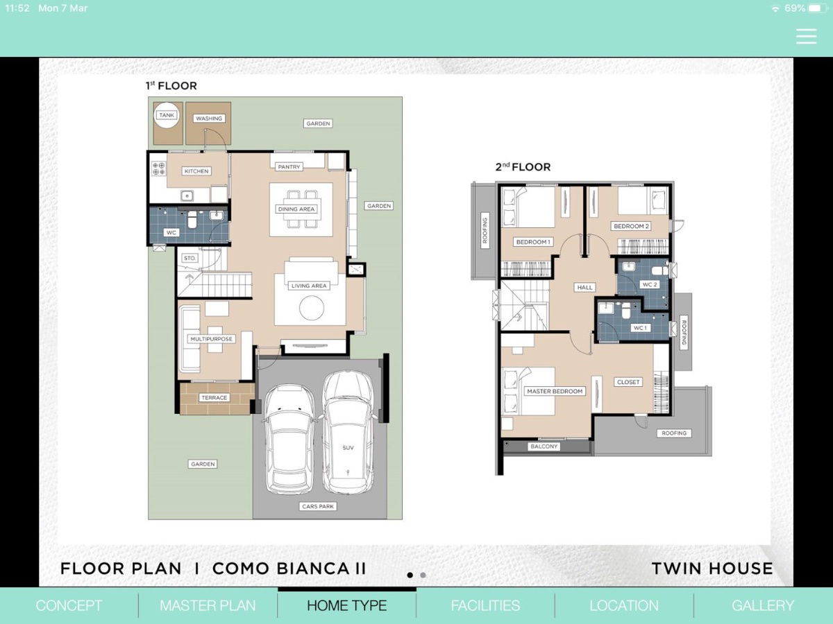 picture House for rent COMO BIANCA II, ready to move in. If interested, contact Line @goodmanpro or call 0999029192. - 11/11