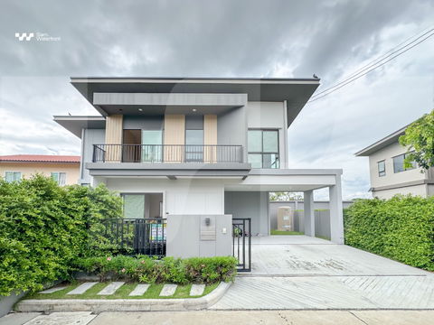 🔥Urgent Sale| Corner Unit🔥2-storey Japanese-style detached house, 63.9 sq.w. at Venue ID Pinklao–Salaya. 4 bedrooms / 3 bathrooms