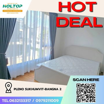 #Z2027💥230868🔥ให้เช่าคอนโด Pleno Sukhumvit-Bangna 2