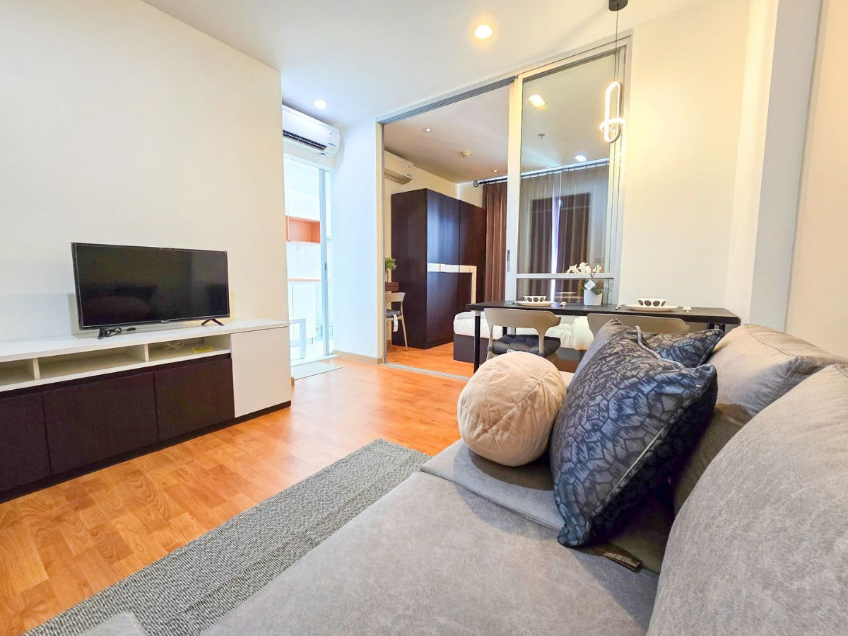picture ✨ Beautifully decorated unit at The President Sathorn-Ratchapruek, Phase 1, 30 sq m, 1 bedroom, 29th floor, only 11,000 baht 🏡💖 - 9/11
