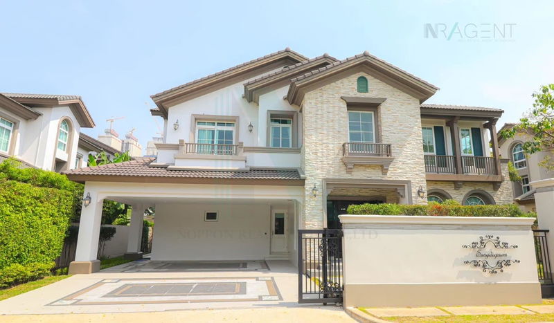 ขายบ้านเดี่ยว : 📌 ขายบ้านเดี่ยว โครงการ นันทวัน บางนา กม.7 2 ชั้น 4 ห้องนอน 5 ห้องน้ำ