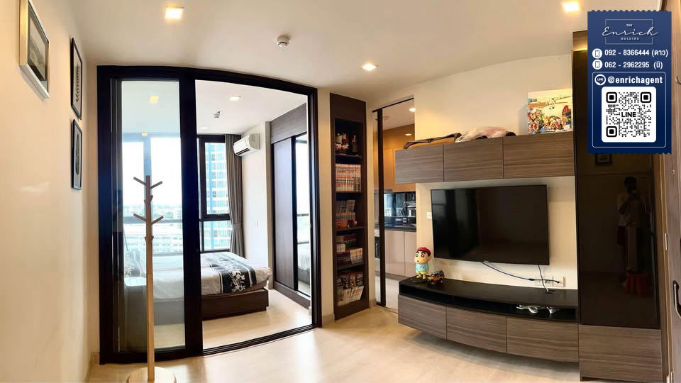 รูป 💙ให้เช่า The Line Sukhumvit 71 เครื่องใช้ไฟฟ้าครบ วิวเมือง BTS พระโขนง💙 โทร. 092-8366444 ดาว // Line id : @enrichagent - รูปที่ 2/10