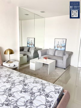 💙For rent Ratchada Orchid, fully furnished, ready to move in, near MRT Sutthisan💙 Call 092-8366444 Dao // Line ID: @enrichagent