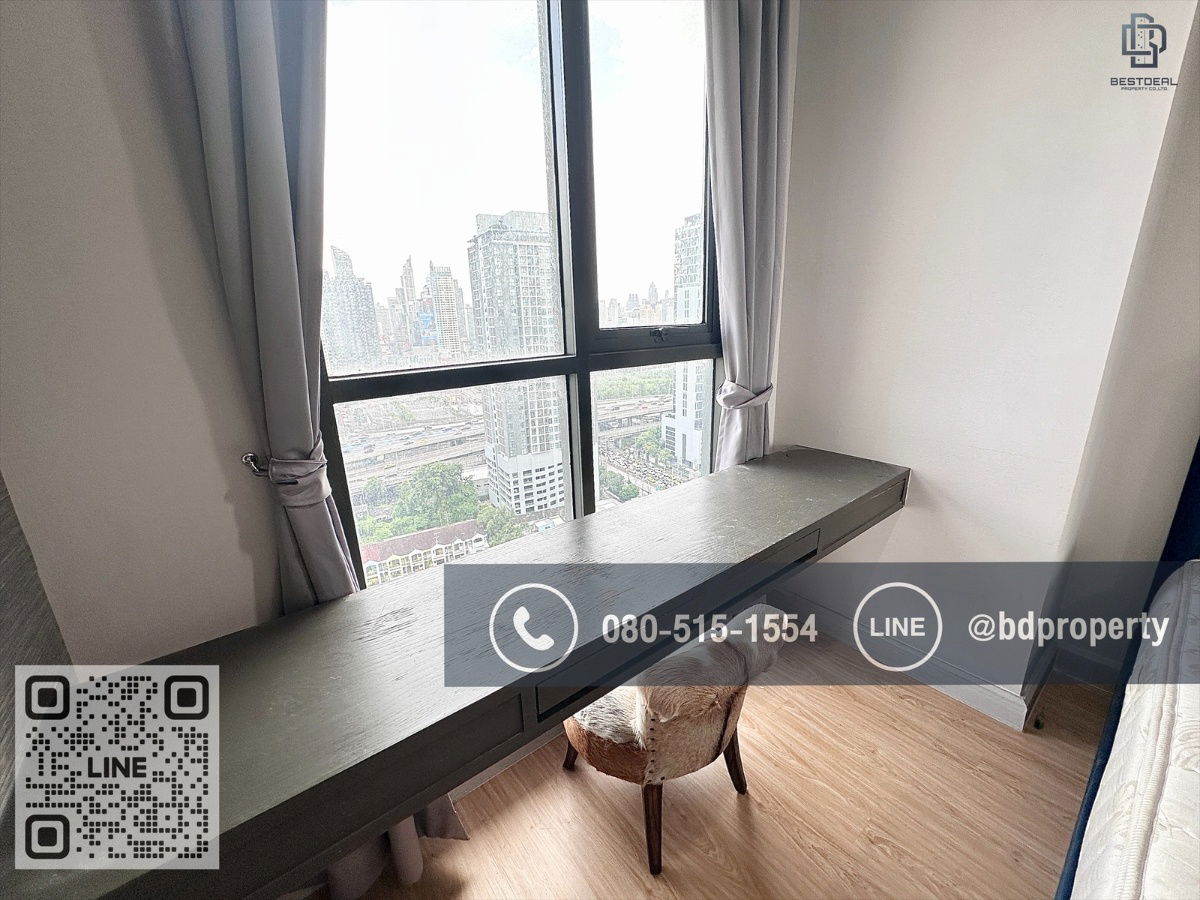 รูป Bestdeal ขายด่วน  2 ห้องนอน 55 ตร.ม.ห้องสวยเครื่องใช้ไฟฟ้าครบ ขายเพียง 7.95 ล้าน ราคาร่วมทุกค่าใช้จ่าย “IDEO MOBI RAMA 9” ใกล้MRT และ เซ็นทรัลพระราม 9  - รูปที่ 8/12