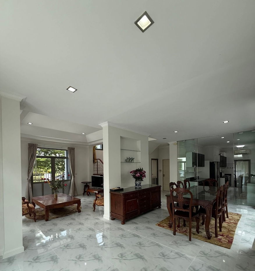 picture Single house for rent, Masterpiece Rama 9 Village, beautifully decorated house, lake view, fully furnished, ready to move in. - 2/18