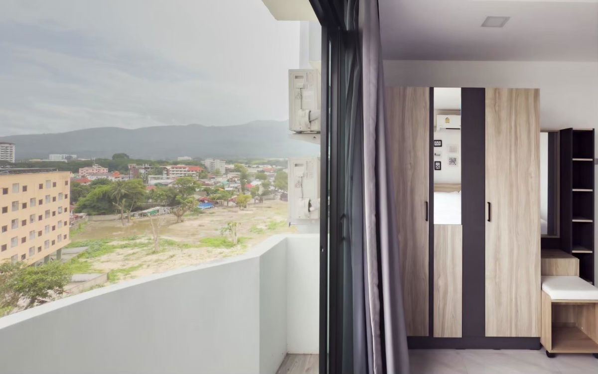 picture For sale, Nakornping City View condo, beautiful, good price, near CMU, only 2.89 MB Tel. : 098-9690236 (Janny) - 9/19