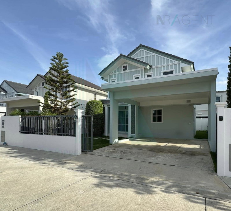 Houses for rent : 📌 For Rent 2-story House VILLAGGIO 2 SRINAKARIN-BANGNA 3 bedroom 3 bathroom
