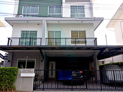 Houses for sale Nonthaburi : 📌 For Sell House CASA VILLE RATCHAPRUEK-RAMA 5 2-story 4 bedroom 4 bathroom