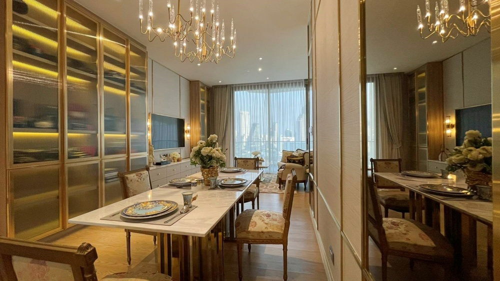 picture TA7789📲LineID @556ryccg🎆2 Bedroom 103 sqm Floor 10 Fully furnished Magnolias Waterfront Residences near ICONSIAM & BTS Charoennakhon - 3/11
