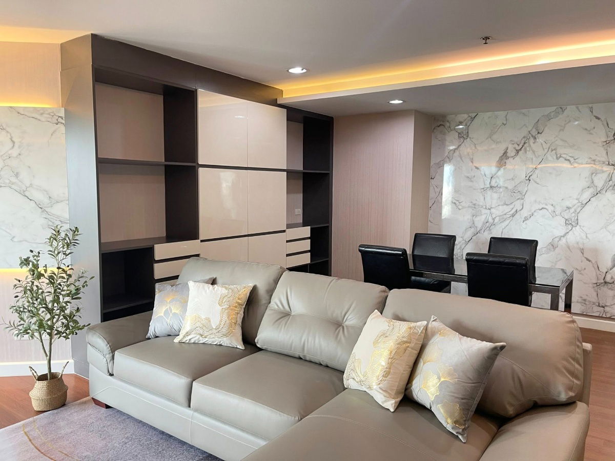 รูป Belle Grand Rama9 3 ห้องนอน ห้องบิ้วอินสวยมาก คอนโดพระราม 9 ให้เช่า ใกล้ MRT พระราม 9 550 เมตร เดิน 6 นาที  - รูปที่ 1/14