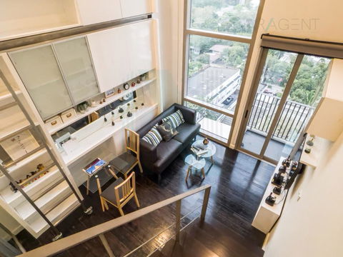ให้เช่าคอนโด ไอดีโอ มอร์ฟ 38 อาคาร 1 ชั้น 7 Duplex ขนาด 35.00 ตรม ใกล้ Gateway เอกมัย