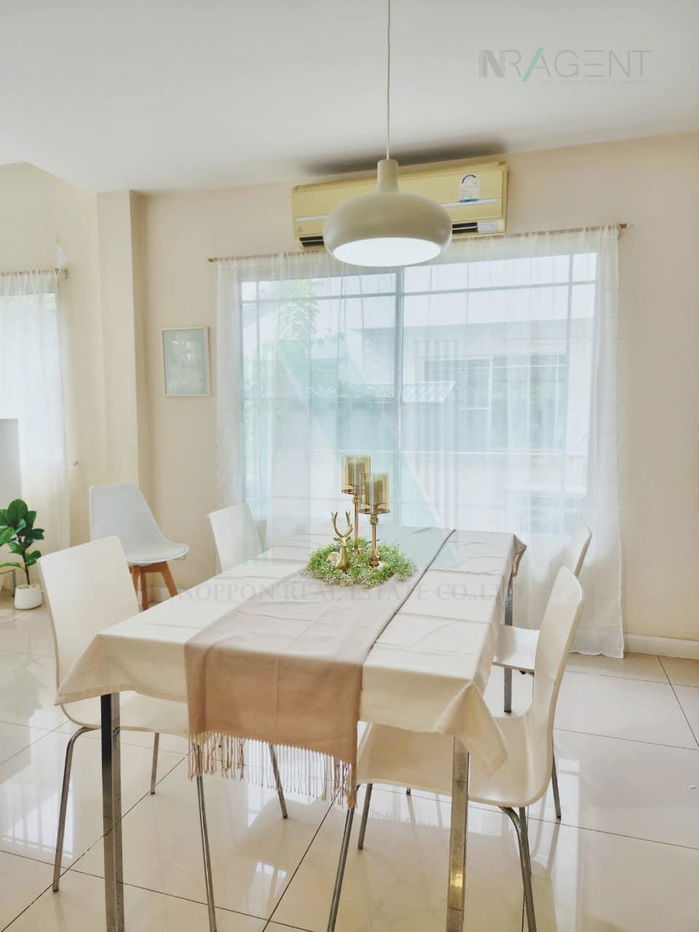 picture 📌 For Rent 2-story House MANTHANA 2 ONNUT - WONGWAN 3 bedroom 3 bathroom - 4/8