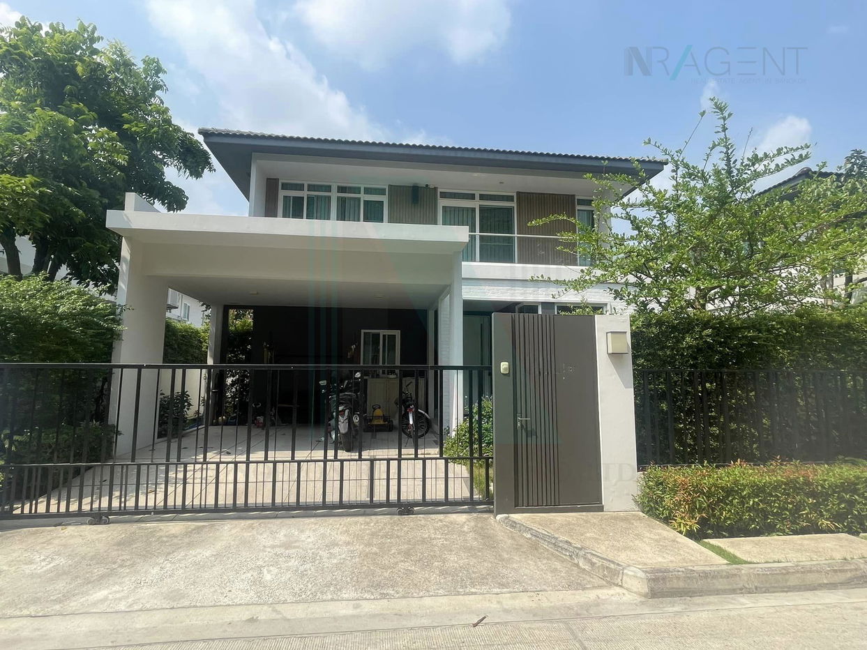 picture 📌 For Rent House MANTANA SRINAKARIN-ROMKLAO 2-story 4 bedroom 4 bathroom - 1/8