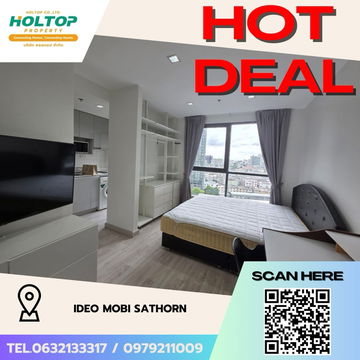 #Z2072💥240868🔥ให้เช่าคอนโด Ideo Mobi Sathorn