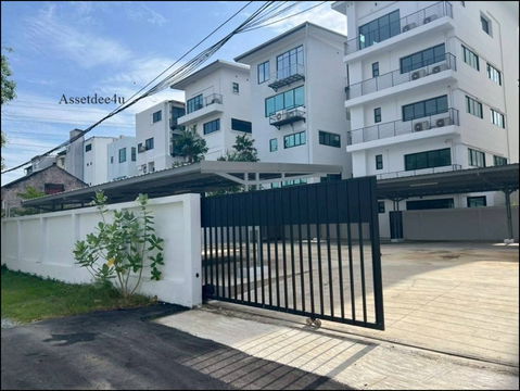 AF145 ให้เช่าอาคารพร้อมที่จอดรถ สำนักงาน 5 ชั้น พร้อมลิฟต์ ย่านพัฒนาการ ใกล้ทองหล่อ เอกมัย ที่จอดรถ20คัน