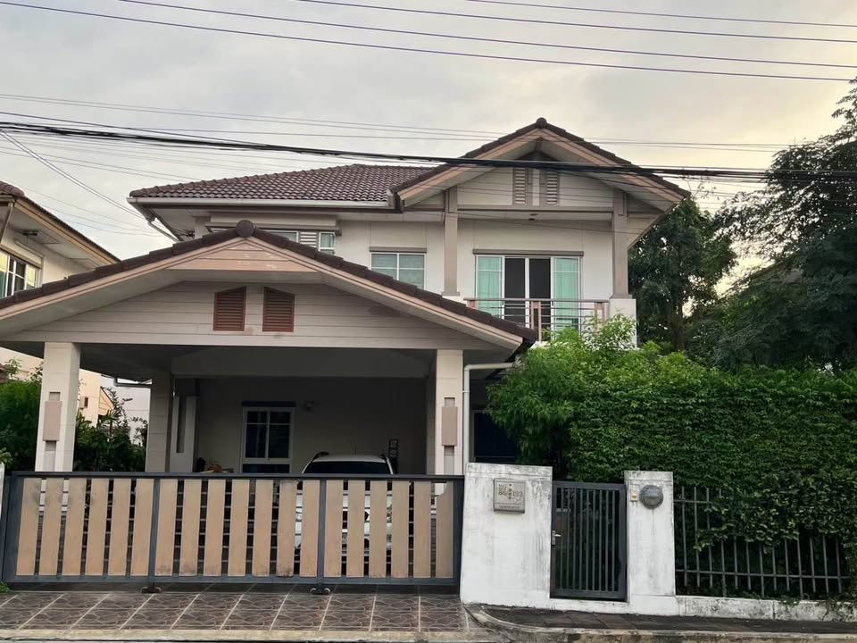 picture 🟢For Sale🟢Saransiri Ratchapruek-Chaengwattana, beautiful house, fully furnished! 📱ADD LINE @nathong97 (Reply ⚡ 24 Hr) P1138 - 12/15