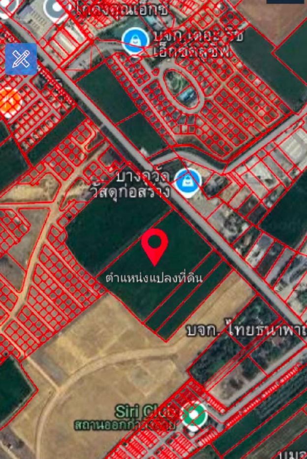 รูป ขายที่ดิน 16 ไร่ 1 งาน 92 ตารางวา จังหวัดปทุมธานี เมืองปทุมธานี บางคูวัด - รูปที่ 4/5