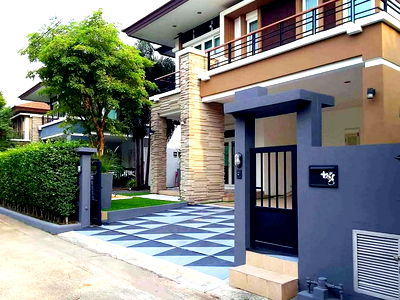 เช่าบ้านเดี่ยว ลำลูกกา ปทุมธานี : ให้เช่าบ้าน2ชั้น หมู่บ้าน โฮมออนกรีน วิลเลจ2 ลำลูกกาคลอง3 ซอย71 ปทุมธานี