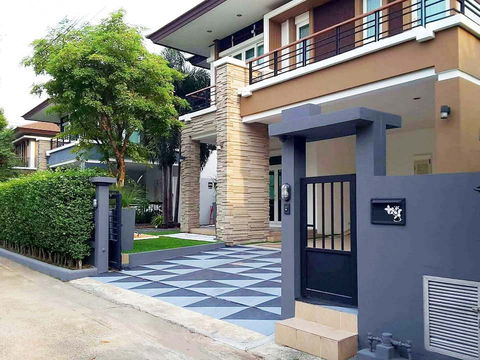 ให้เช่าบ้าน2ชั้น หมู่บ้าน โฮมออนกรีน วิลเลจ2 ลำลูกกาคลอง3 ซอย71 ปทุมธานี