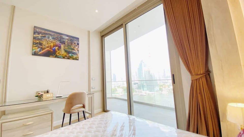 picture TA5636📲LineID @556ryccg🎆1 Bedroom 61 sqm Floor 11 Fully furnished Magnolias Waterfront Residences near ICONSIAM & BTS Charoennakhon - 7/11