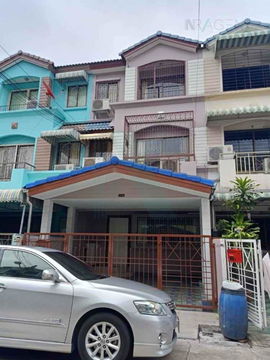 📌 For Rent Town house BAAN KLANG MUANG RAMA 9 SOI 43 3-story 3 bedroom 3 bathroom