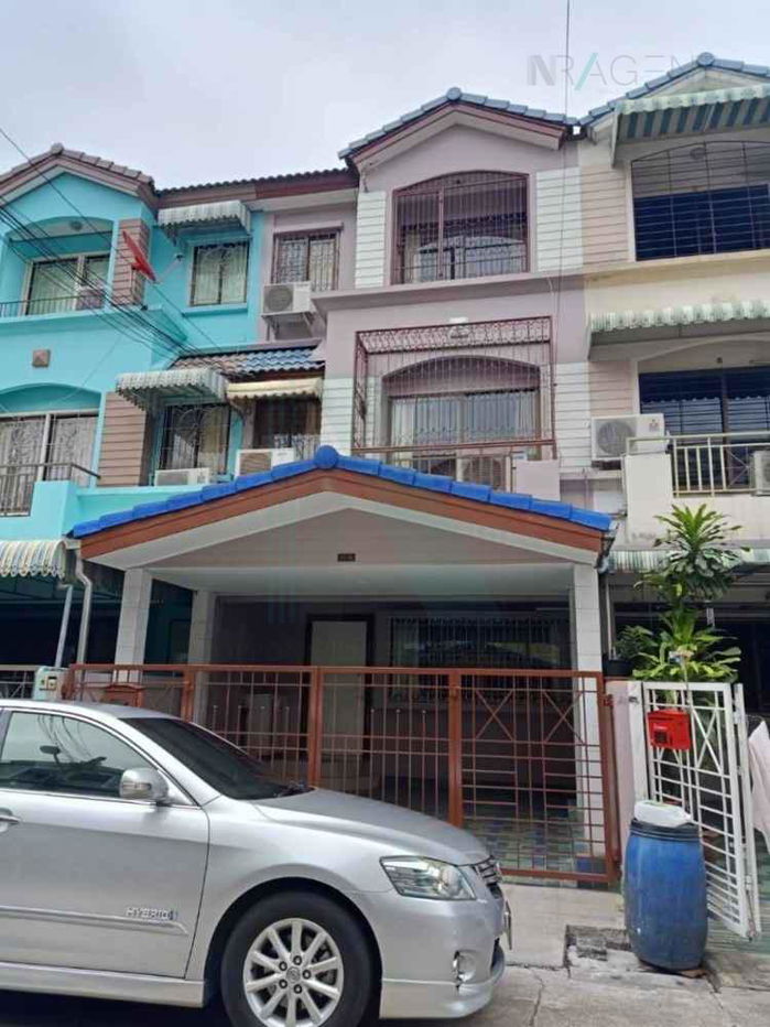 picture 📌 For Rent Town house BAAN KLANG MUANG RAMA 9 SOI 43 3-story 3 bedroom 3 bathroom - 1/8