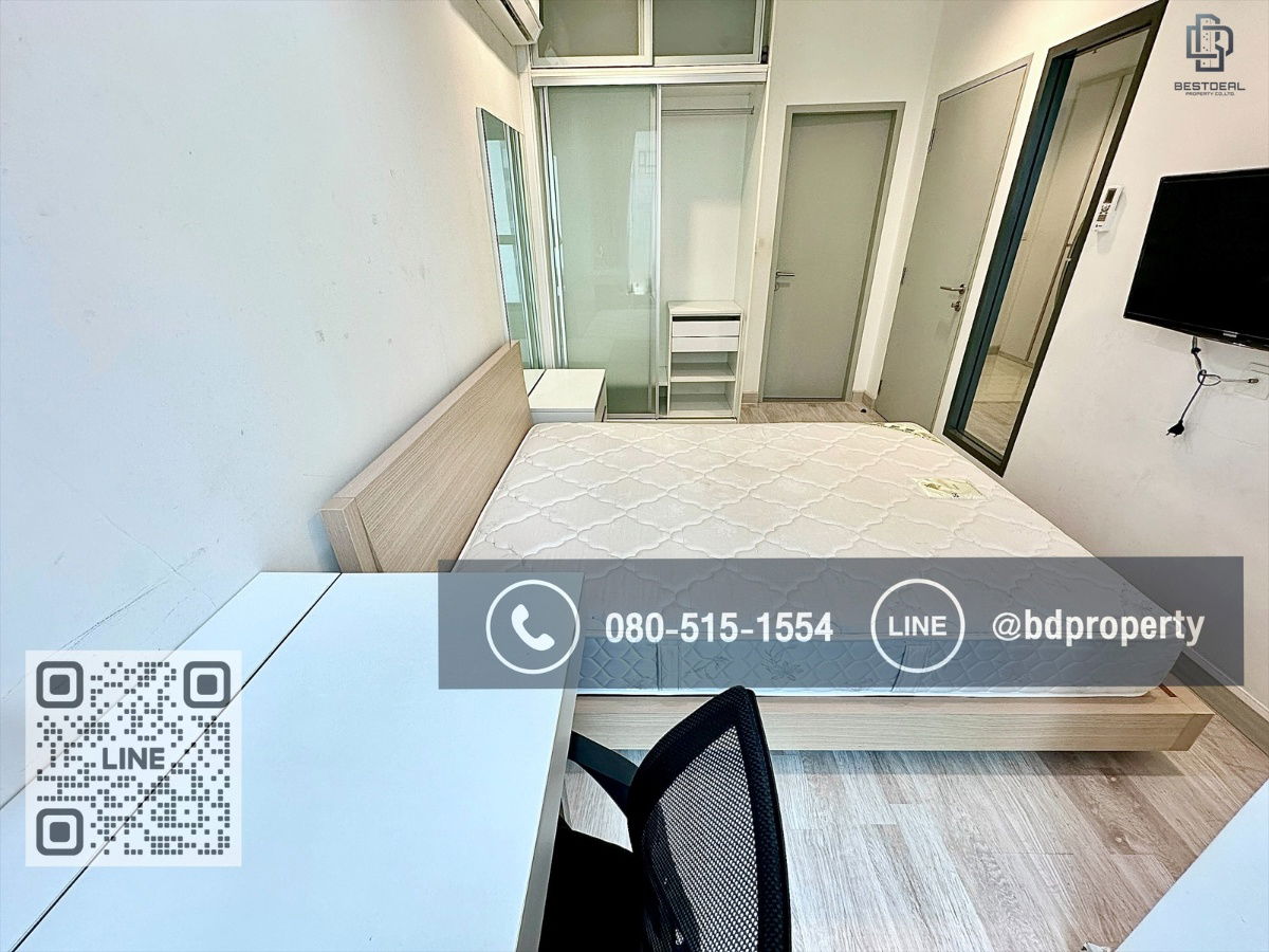 picture BESTDEAL FOR RENT  1 Bedroom  31 sqm. Rental 16,500 THB /month “IDEO MOBI RAMA 9” Near Phraram Kao 9 MRT Station 80 meters. - 3/9