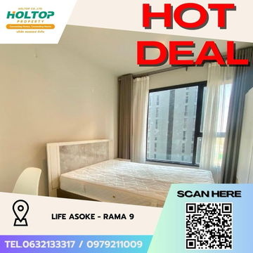 #Z2076 Condo for rent: Life Asoke - Rama 9