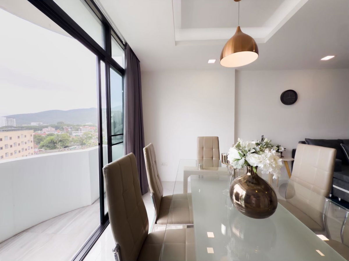 picture For sale, Nakornping City View condo, beautiful, good price, near CMU, only 2.89 MB Tel. : 098-9690236 (Janny) - 15/19