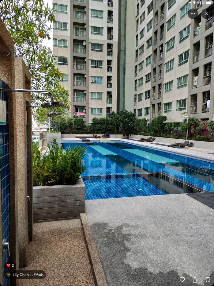 รูป 🏢 ให้เช่าคอนโด ลุมพินี พาร์ค ปิ่นเกล้า อาคาร A ชั้น 6 วิวดี อากาศถ่ายเท - รูปที่ 14/16