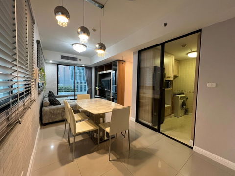 🟢For Rent🟢Supalai premier place Asoke  ห้องสวย เฟอร์ครบ! 📱ADD LINE @nathong97 (ตอบ ⚡ 24 Hr) P1131