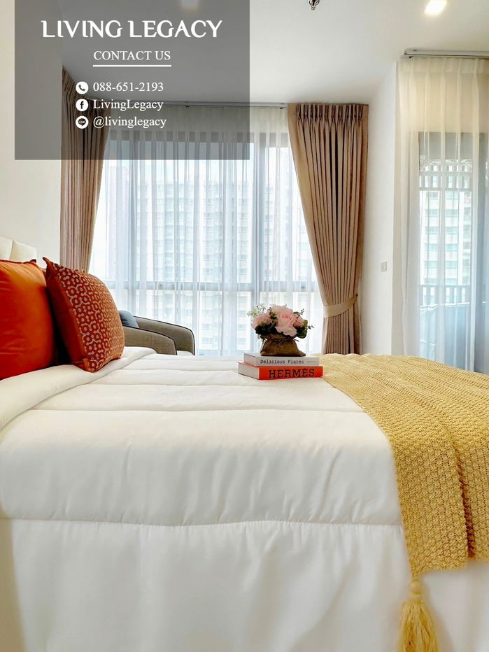 picture SIM14I Condo For Rent The Rich Rama 9 - Srinakarin 27 Sq.M. Floor 14 line id : @livinglegacy - 5/15