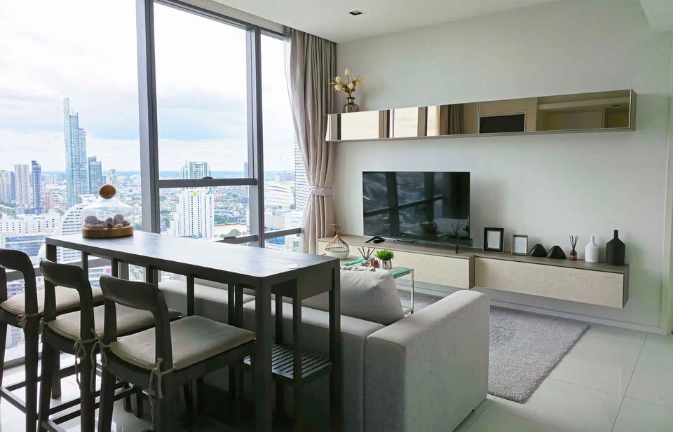 picture 🟢For Rent🟢The Bangkok Sathorn, beautiful room, fully furnished! 📱ADD LINE @nathong97 (Reply ⚡ 24 Hr) P1135 - 8/9