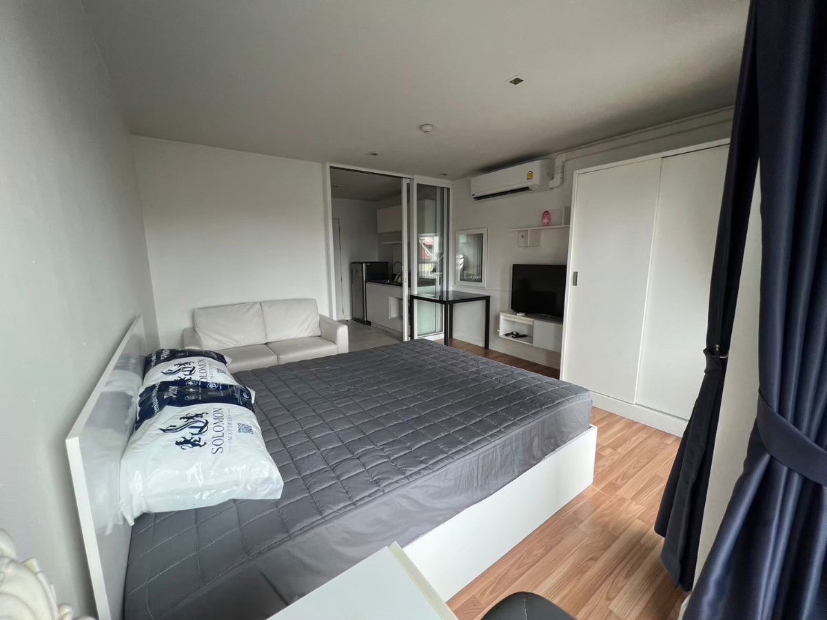 รูป ให้เช่า🚝 We condo เอกมัย-รามอินทรา เฟอร์ฯ ครบ ราคาดี เป็นสัดส่วน 📱Line: @promptcondo - รูปที่ 2/37
