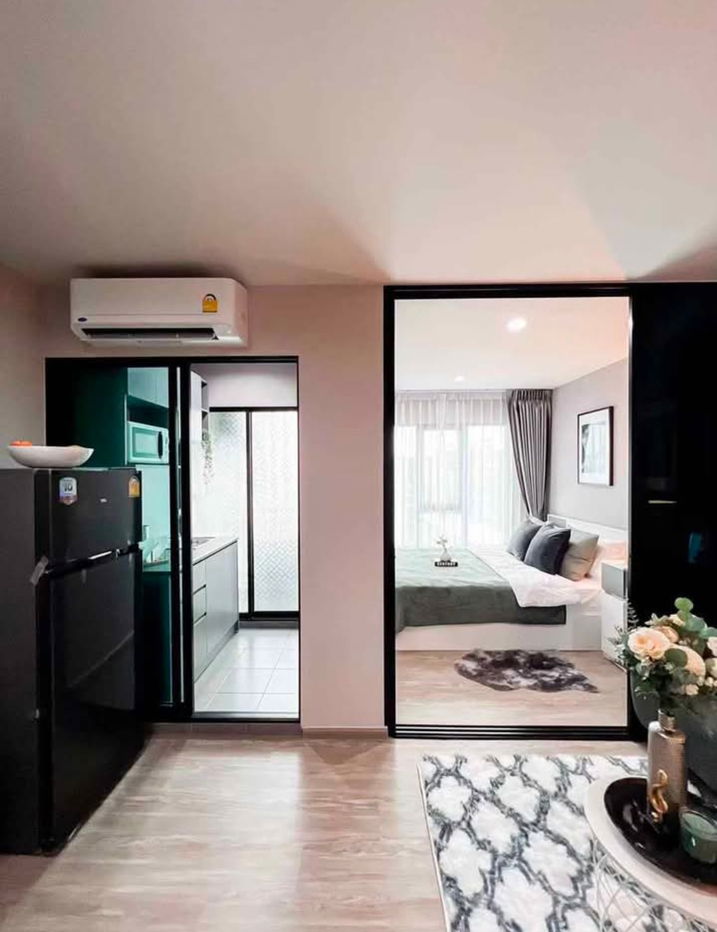 รูป ไรย์ สุขุมวิท 101/1  1 ห้องนอน ชั้น 7 ใกล้ BTSอุดมสุข , BTS ปุณณวิถี **ฟรีมีรถรับส่งBTS ปุณณวิถี**  เฟอร์นิเจอร์ครบๆ ตามรูป พร้อมอยู่ มีศูนย์ฟิตเนส - รูปที่ 12/20