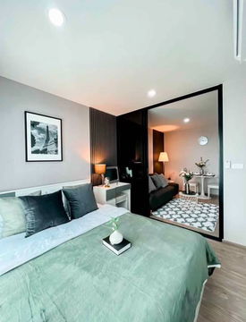 Rye Sukhumvit 101/1, 1-bedroom unit on the 7th floor. Located near BTS Udom Suk and BTS Punnawithi in. Fitness center