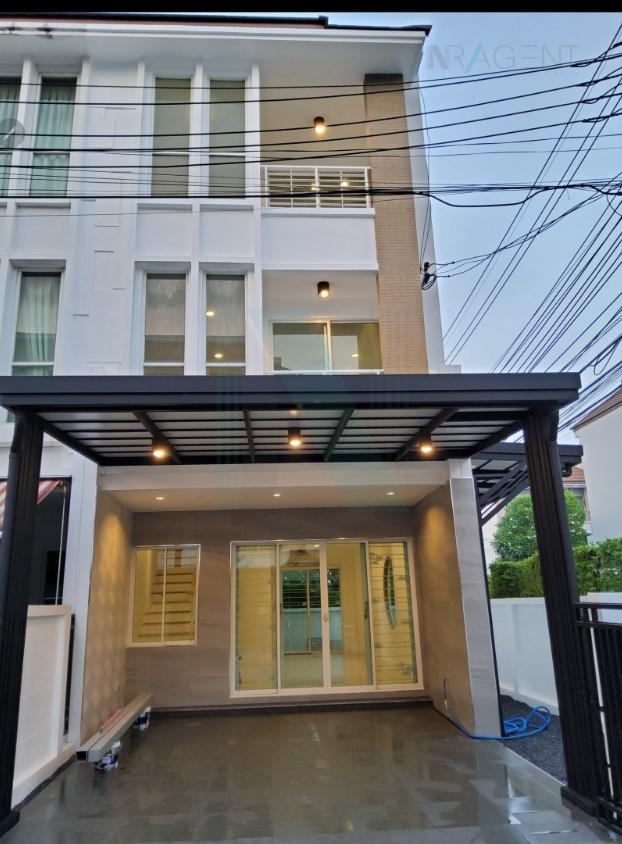 picture 📌 For Sell Town house BAAN KLANG MUANG S-SENSE ONNUCH-WONGWAN 2-story 3 bedroom 3 bathroom - 1/8
